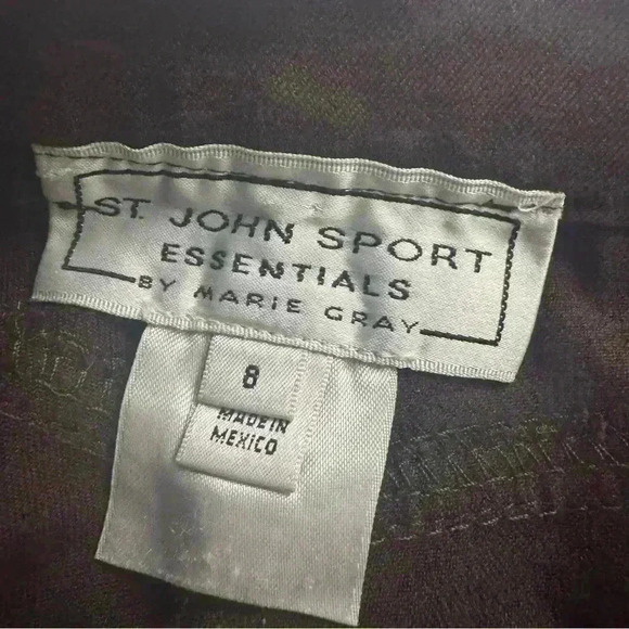 St John Sport Essentials Women’s Size 8 Marie Gray Brown Dress Workwear Pants - Picture 9 of 13
